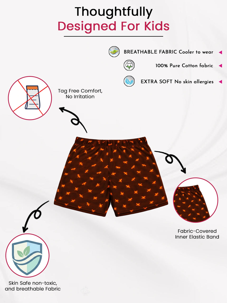 Boys Shorts Pack of 2