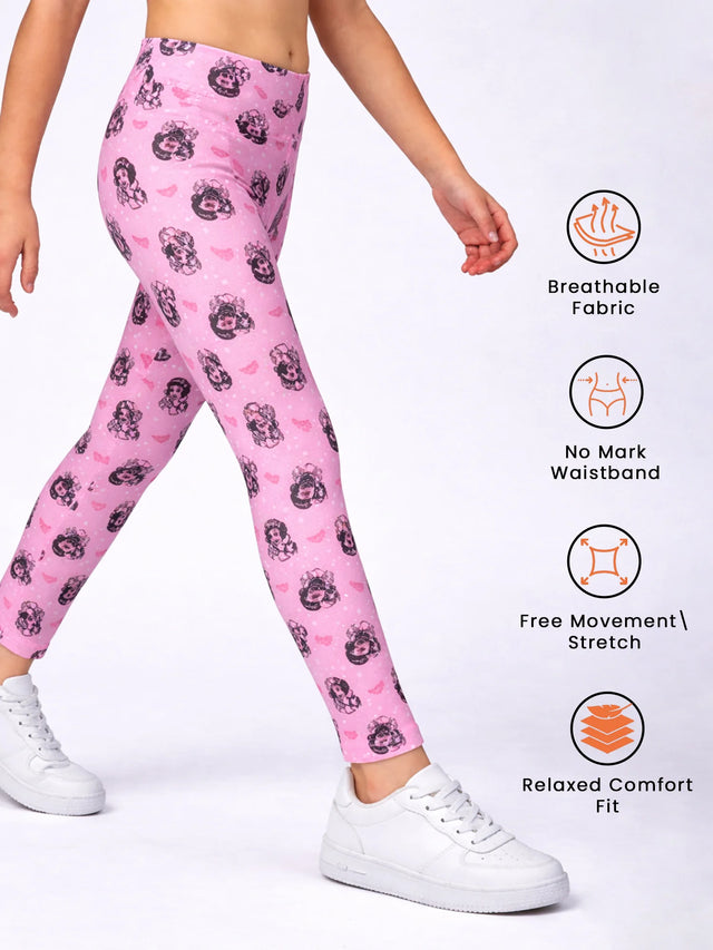 Girls 100% Cotton Leggings - Bodycare
