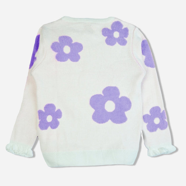 Girls Sweater Round Neck Full Sleeves - Bodycare