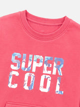 Girls Round Neck Full Sleeve Sweatshirt with Clean Casual Styling for Everyday Comfort and Regular Seasonal Wear