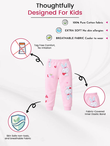 Baby Girls Pyjama Inner Elastic