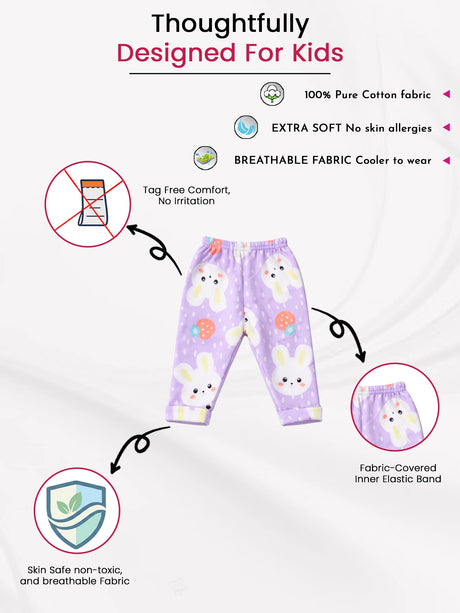 Baby Girls Pyjama Inner Elastic