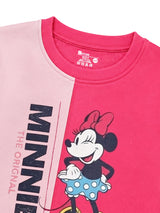 Girls French Terry Round Neck Sweatshirt with Cotton Blend Fabric and Full Sleeves for Casual Cool-Weather Wear