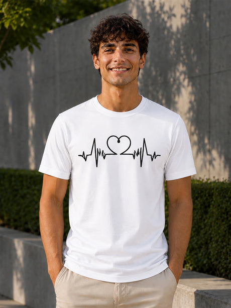 Men Cotton T-Shirt Round Neck Half Sleeves Pack of 1