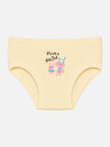 Baby Girls Solid Panty with Inner Elastic Waistband for Comfortable Everyday Innerwear Essentials - Pack of 6