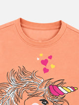 Girls Round Neck Full Sleeve T-Shirt for Casual Wear, Comfortable Coverage and Regular Wardrobe Use - Pack of 1