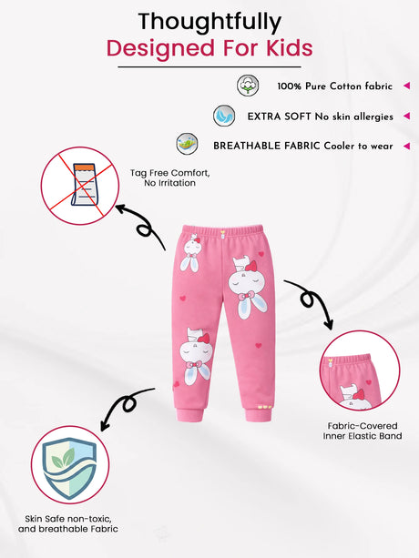 Baby Girls Pyjama Inner Elastic
