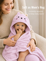Soft Breathable Receiving Blanket for Baby -Pink