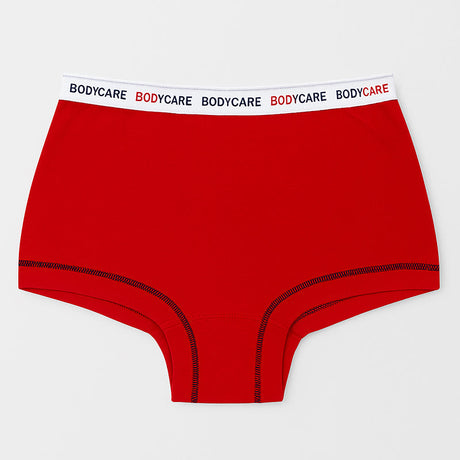 BODYCARE Girl's Premium Cotton Boyshorts Pack of 4 (Color & Print May Vary)