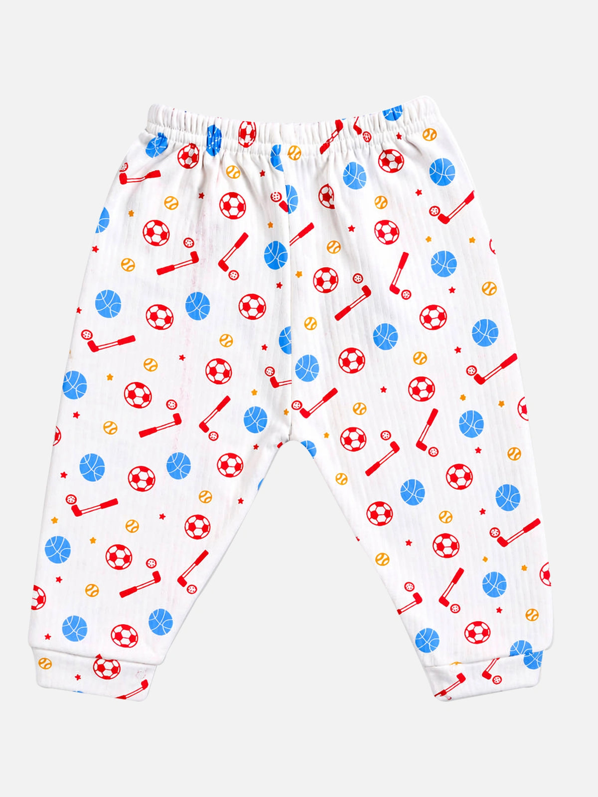 Unisex Baby Pyjama with Elastic Comfort Fit for Sleepwear, Lounge Wear and Easy Everyday Dressing - Pack of 3