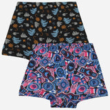 Bodycare Boys Cotton Trunk Self Design Pack Of 2