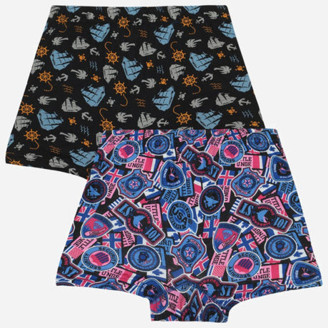 Bodycare Boys Cotton Trunk Self Design Pack Of 2