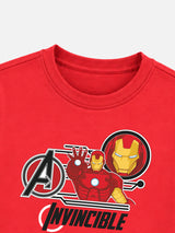 Boys Avengers Round Neck Full Sleeves Sweatshirt for Casual Wear, Lounge Comfort and Everyday Wardrobe Use