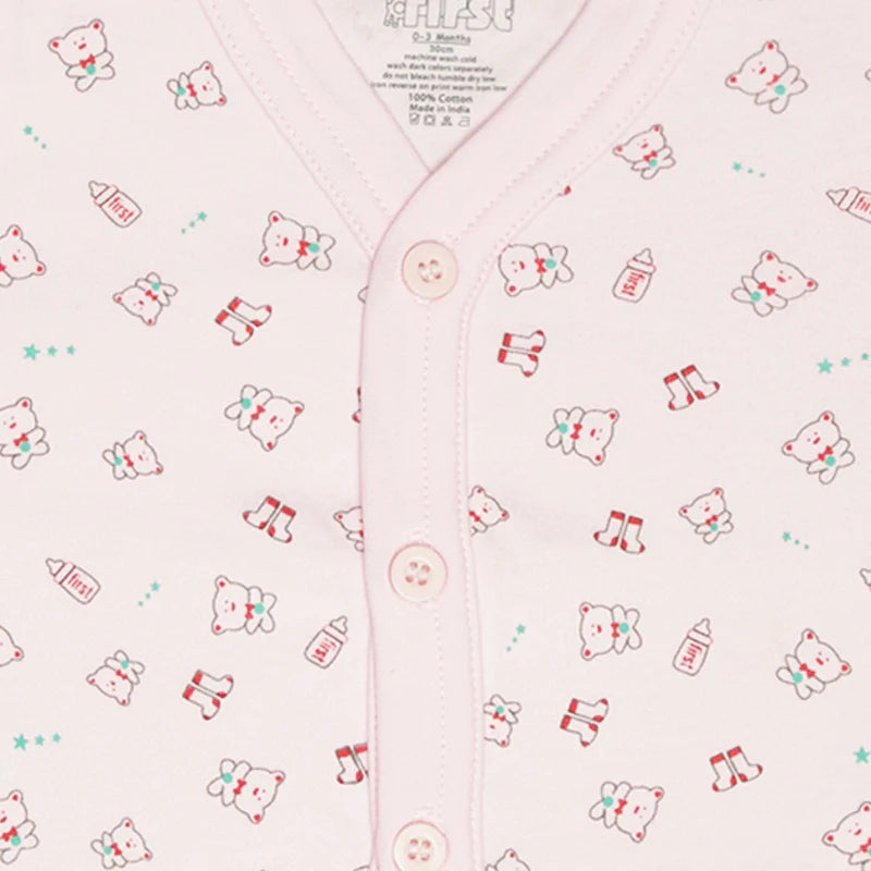 Bodycare Unisex Baby Printed Vest Pack Of 3