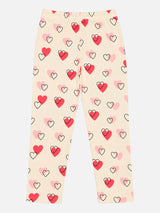 Girls French Terry Clothing Set for Casual Wear, Lounge Comfort, Easy Movement and Regular Wardrobe Use