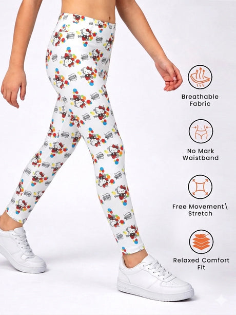 Girls 100% Cotton Leggings