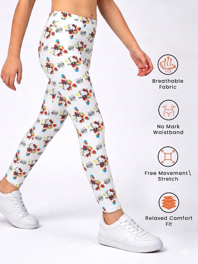 Girls 100% Cotton Leggings - Bodycare