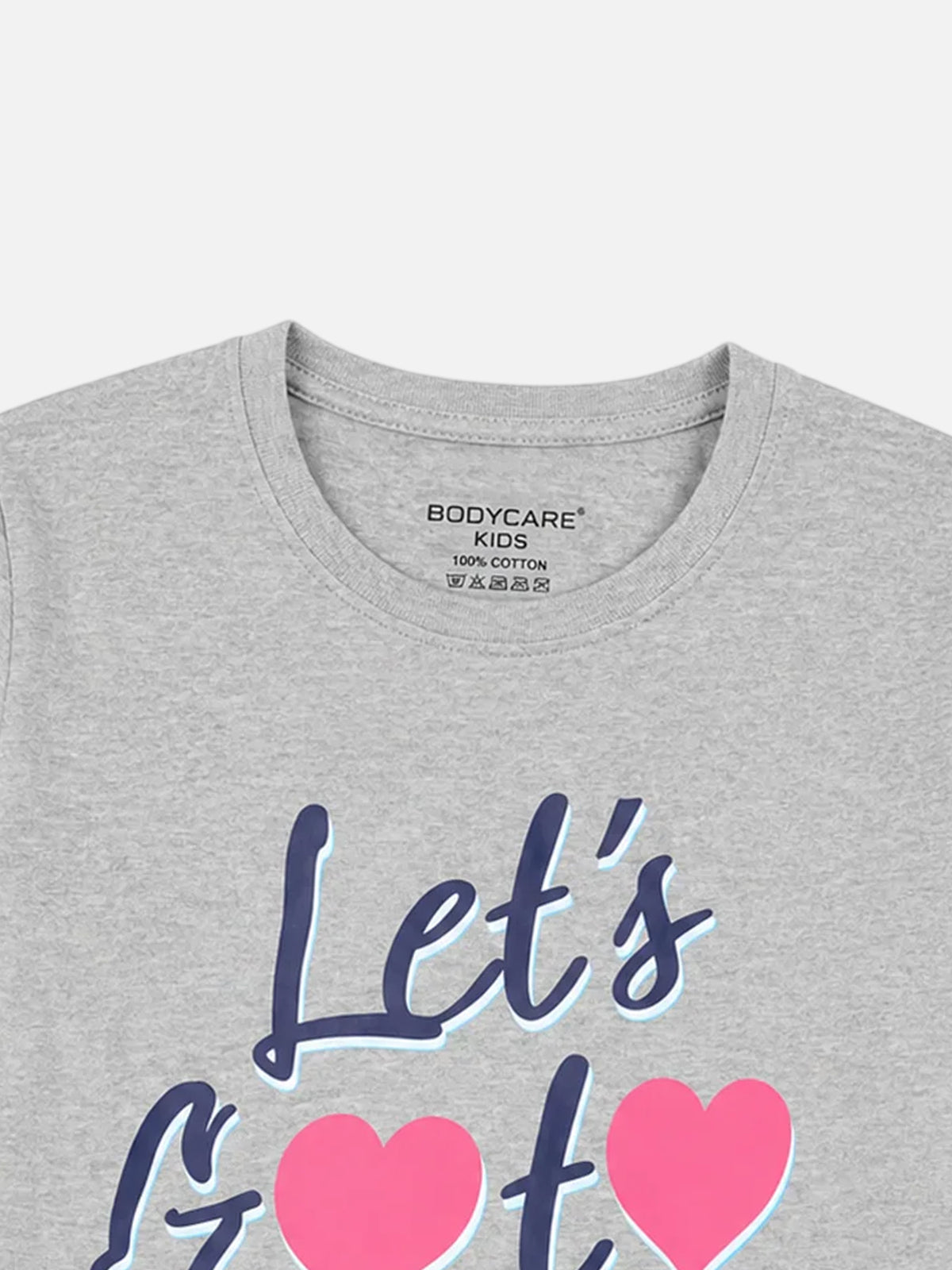 Girls 100% Cotton T-Shirt with Round Neck and Full Sleeves for Comfortable Casual Wear and Regular Use - Pack of 1