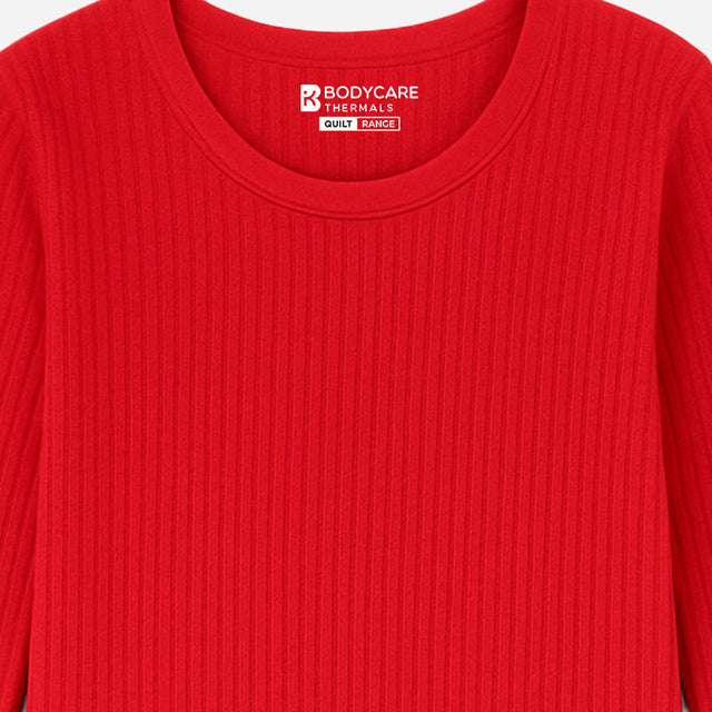Unisex Antibacterial Thermal Top Round Neck Full Sleeves - Bodycare