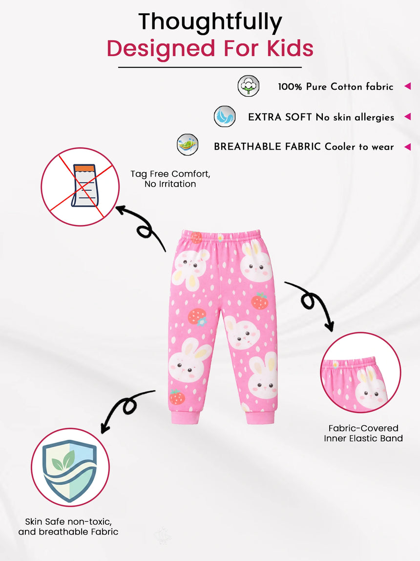 Baby Girls Pyjama Inner Elastic