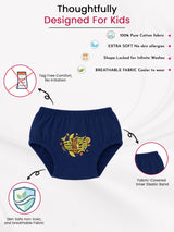 Unisex Baby 100% Cotton Innerwear Brief with Regular Fit for Everyday Comfort and Practical Use - Pack of 3