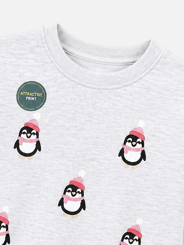Girls Sweatshirt for Casual Wear, Everyday Comfort, Easy Styling and Regular Wardrobe Essentials for Outings
