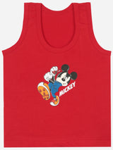 Boys Mickey & Friends Vest Round Neck Sleeveless Pack of 3