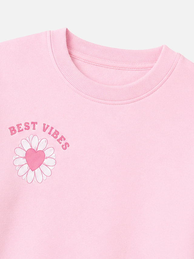 Girls Sweatshirt for Everyday Casual Wear, Warm Layering Comfort and Practical Wardrobe Essentials for Daily Use