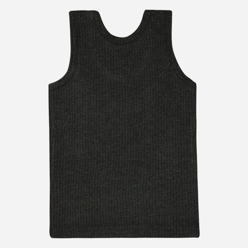 Quilt Antibacterial Unisex Thermal Top Round Neck Sleeveless Pack Of 1