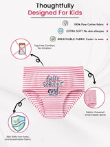 Girls Panty Inner Elastic Pack of 5