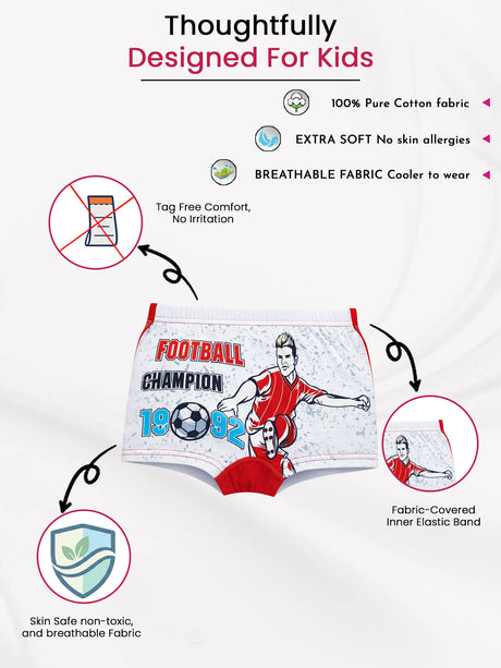 Boys Trunk Inner Elastic Pack of 6 - Bodycare