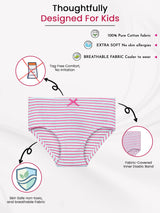 Girls Panty Inner Elastic Pack of 5 - Bodycare