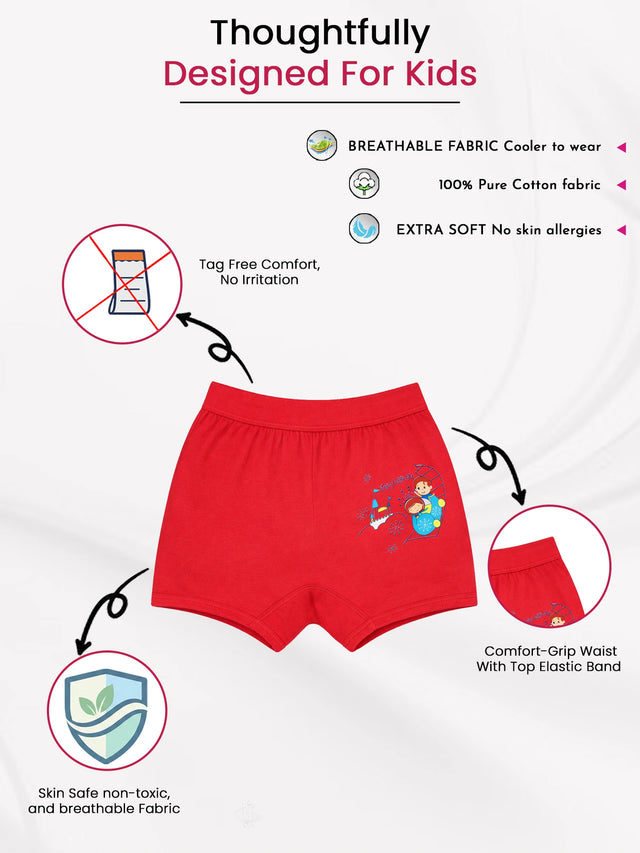 Unisex Cotton Spandex Bloomer Lycra Waistband Pack of 6 - Bodycare