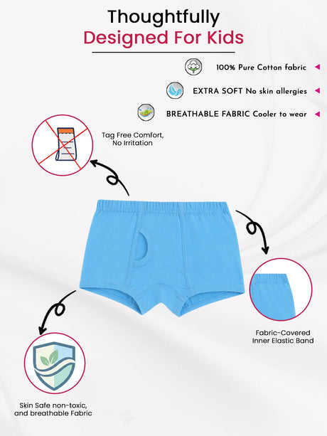 Boys Trunk Inner Elastic Pack of 6 - Bodycare