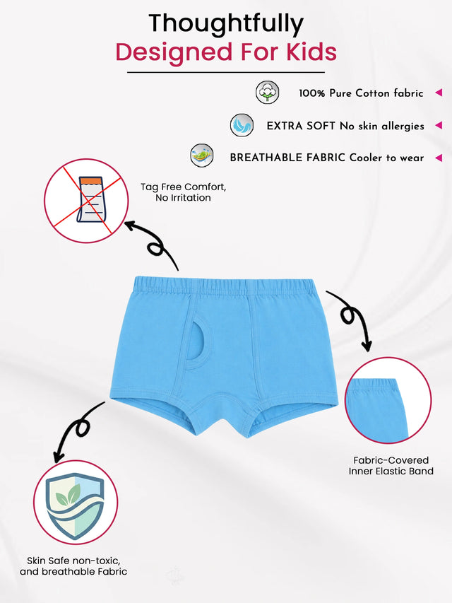 Boys Trunk Inner Elastic Pack of 3 - Bodycare