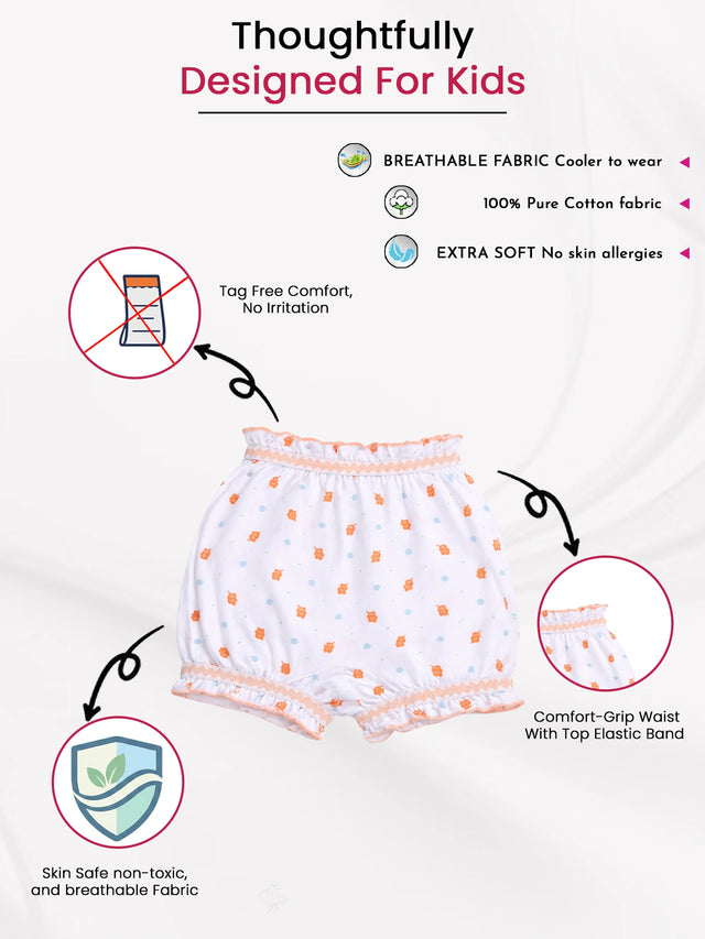 Unisex 100% Cotton Bloomer Pack of 3 - Bodycare