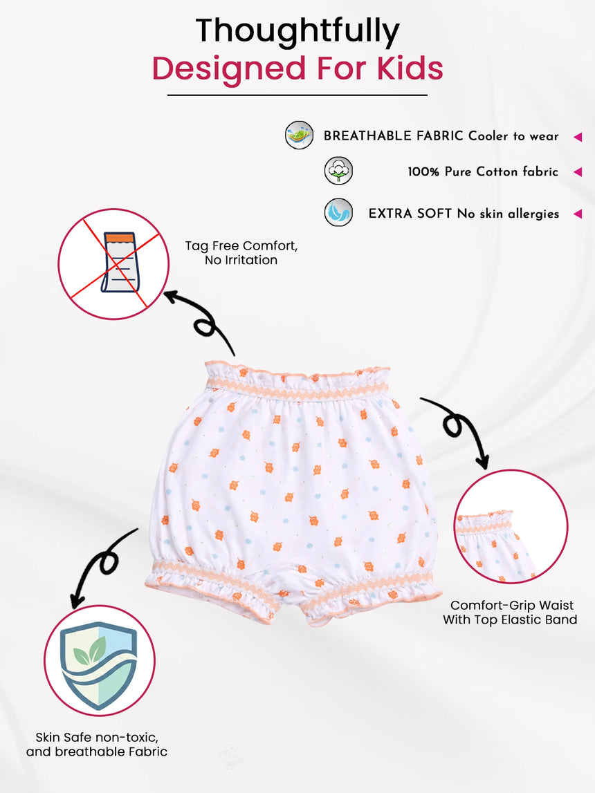 Unisex 100% Cotton Bloomer Pack of 3 - Bodycare