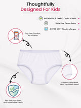 Girls Panty Top Elastic Pack of 6 - Bodycare