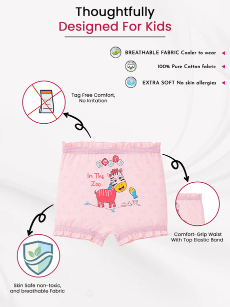 Unisex 100% Cotton Bloomer Pack of 3