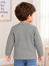 Unisex Baby Cotton Thermal Front Open Full Sleeves Top for Warm Winter Innerwear and Cold-Weather Comfort