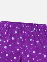 Girls 100% Cotton Lower for Comfortable Lounge Wear, Casual Wear and Easy Everyday Movement - Pack of 1