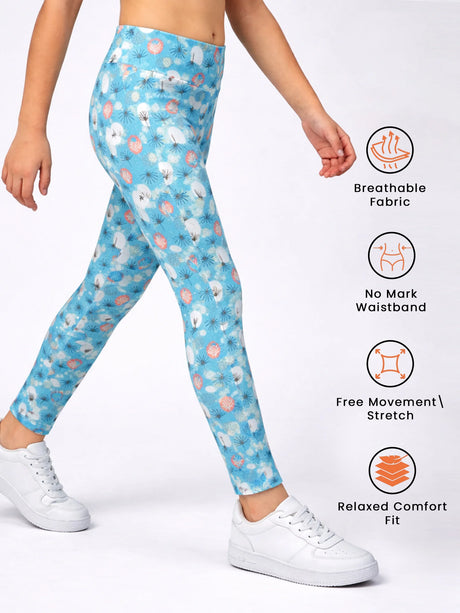 Girls 100% Cotton Leggings