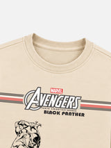 Boys Avengers Round Neck Full Sleeves Sweatshirt for Casual Wear, Lounge Comfort and Everyday Wardrobe Use