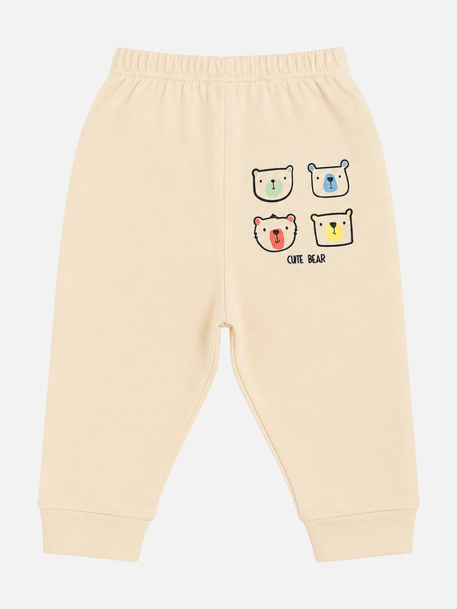 Boys Solid Long Length Pyjama for Comfortable Sleepwear, Lounge Wear and Regular Nightwear Use - Pack of 3