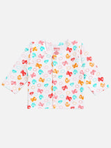 Unisex Top Thermal Front Open Pack of 3