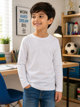 Boys T-Shirt Round Neck Full Sleeves