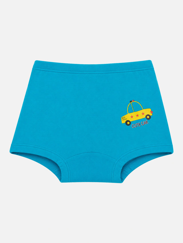 Baby Boys Trunk with Inner Elastic Waistband for Comfortable Everyday Innerwear Essentials and Regular Use - Pack of 6