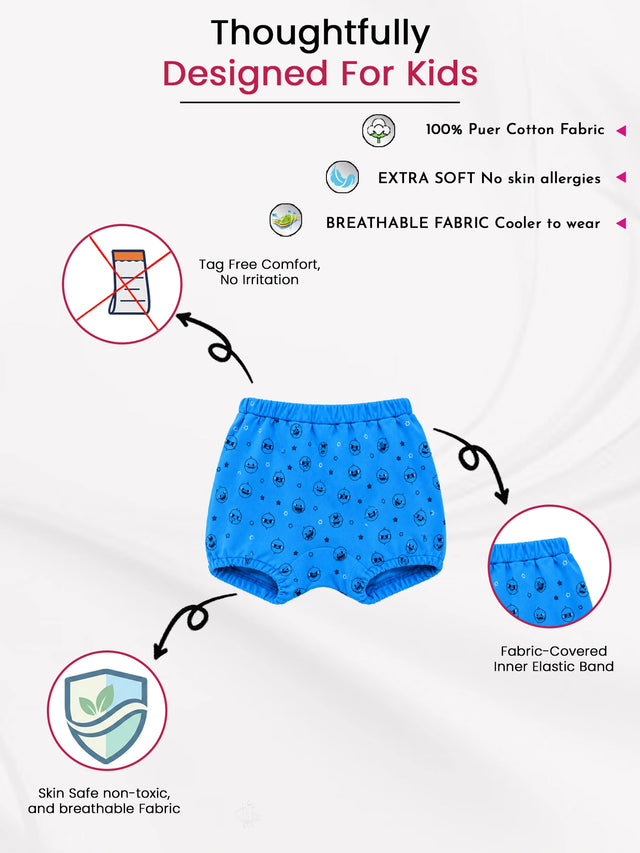 Baby Trunk Innerwear for Everyday Comfort, Easy Movement and Regular Clothing Essentials - Pack of 3