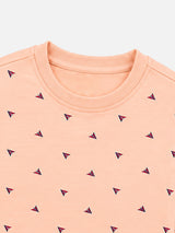 Boys Printed Round Neck Full Sleeve T-Shirt for Casual Wear, Comfortable Coverage and Everyday Wardrobe Use - Pack of 1