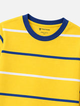 Boys Printed T-Shirt with Round Neck and Full Sleeves for Comfortable Casual Wear and Regular Everyday Use